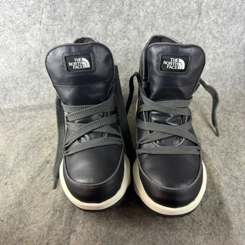 The North Face Halseigh ThermoBall Lace Waterproof Boots Black Size 9 NWT